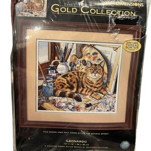 2005 Dimensions The Gold Collection Counted Cross Stitch‎ "LEONARDO" NIP 35164